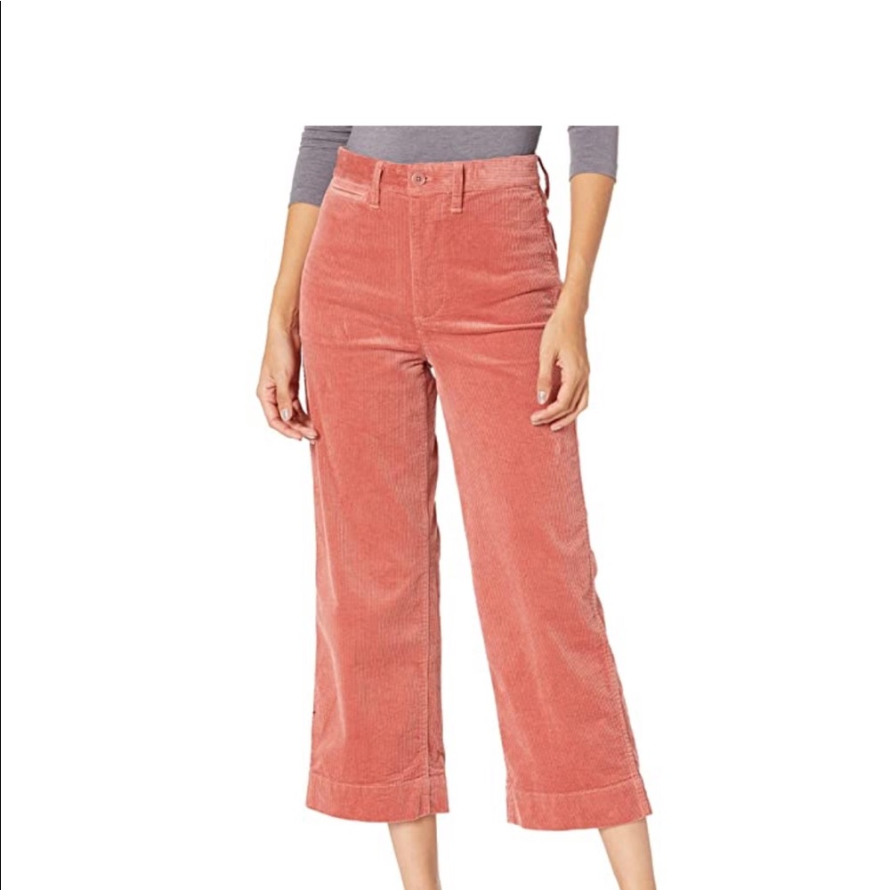 Madewell Slim Emmett Wide-Leg Crop Cord